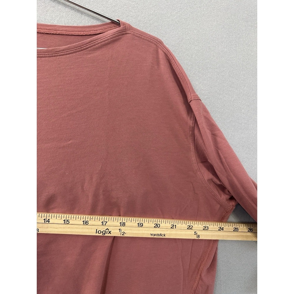 Lululemon Back In Action Long Sleeve Shirt Women's Size 6 READ - Picture 3 of 6